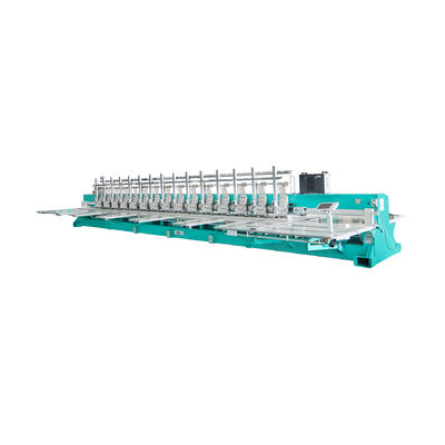 12 หัว เครื่องตัดเลเซอร์เครื่อง brodery คอมพิวเตอร์ 10.5M * 2.3M * 1.25M