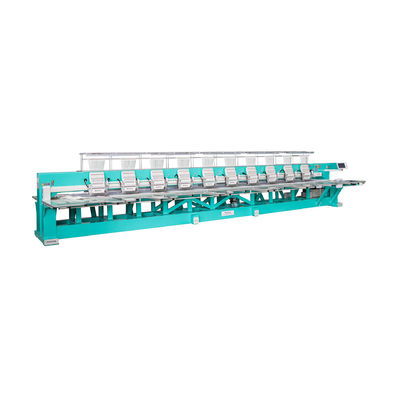 ความเร็วสูง 1200RPM เครื่องขีดผ้าใบเดี่ยว 10 หัวกับกรอบอลูมิเนียม