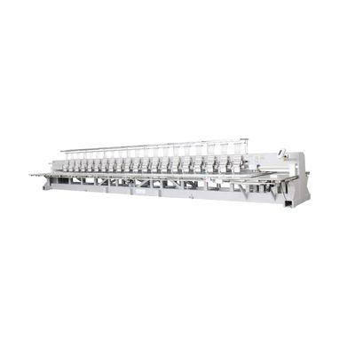 220V 380V Twin Sequin เครื่องขีดความเร็วสูง 9 นวด 20 หัว