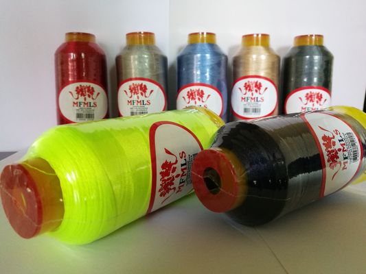 120D 100% โพลีเอสเตอร์ สายพิมพ์ 5000 เมตรต่อคอน สําหรับการพิมพ์และเย็บ