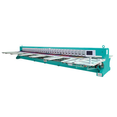 1000RPM เครื่องขีดเชนิล 6 นวด 15 หัว เครื่องขีดอัตโนมัติแบบคอมพิวเตอร์